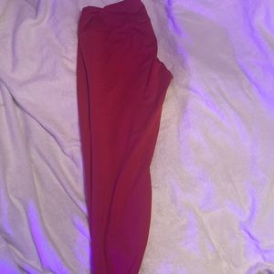 Red Zelos leggings XL